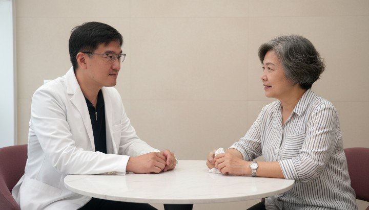 診所環境呈現高品質醫療與肉毒費用價值 醫師展示原廠包裝說明肉毒費用組成 案例施打前後效果對比肉毒費用成果 專業儀器精準測量劑量與肉毒費用關聯