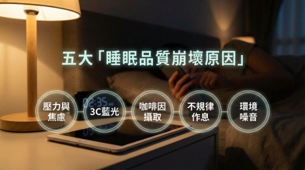 失眠如何根治?解析深層睡眠5大關鍵原因與修復法|吳紹琥醫師 - 圖片 2
