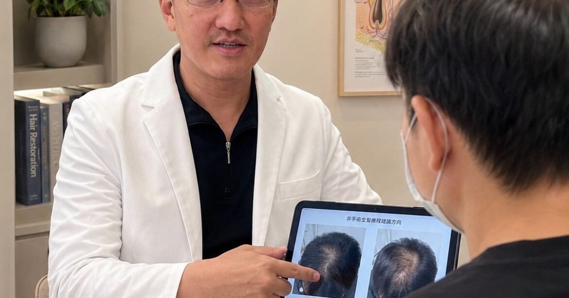 中年落髮非手術增髮方法：吳芮醫師的護髮小技巧