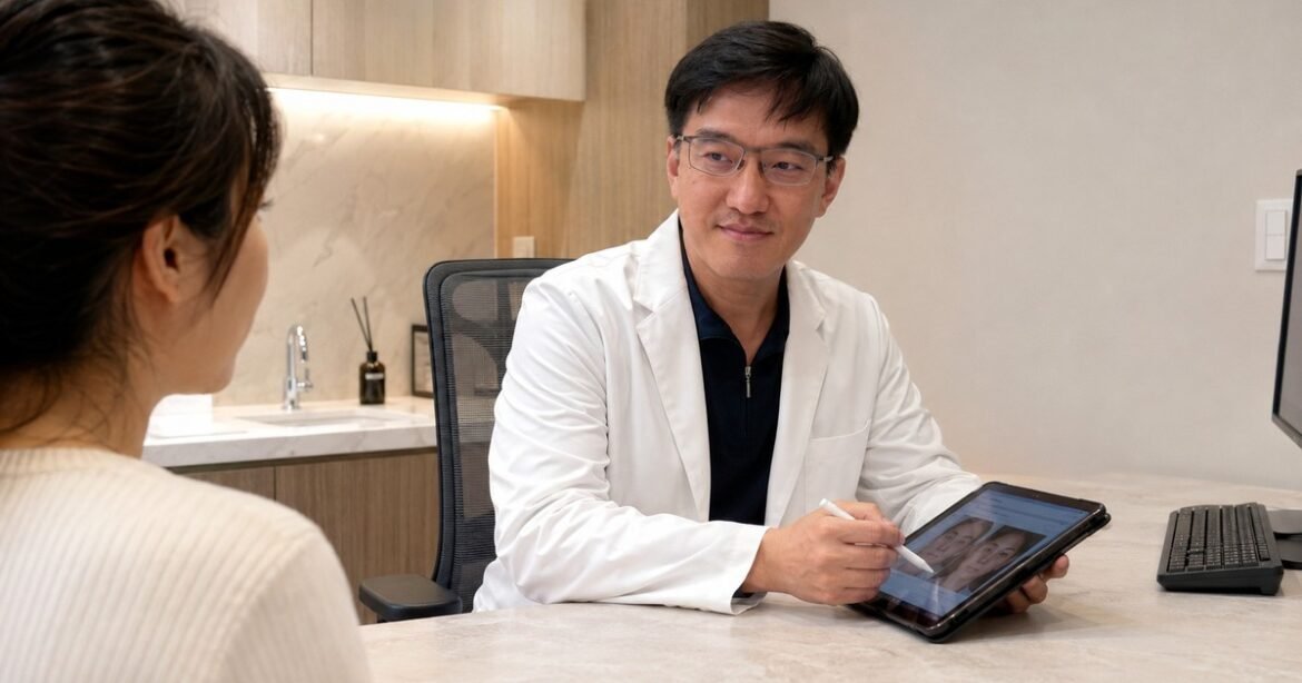 吳芮醫師推薦艾麗斯精靈針，解決法令紋和蘋果肌凹陷問題。
